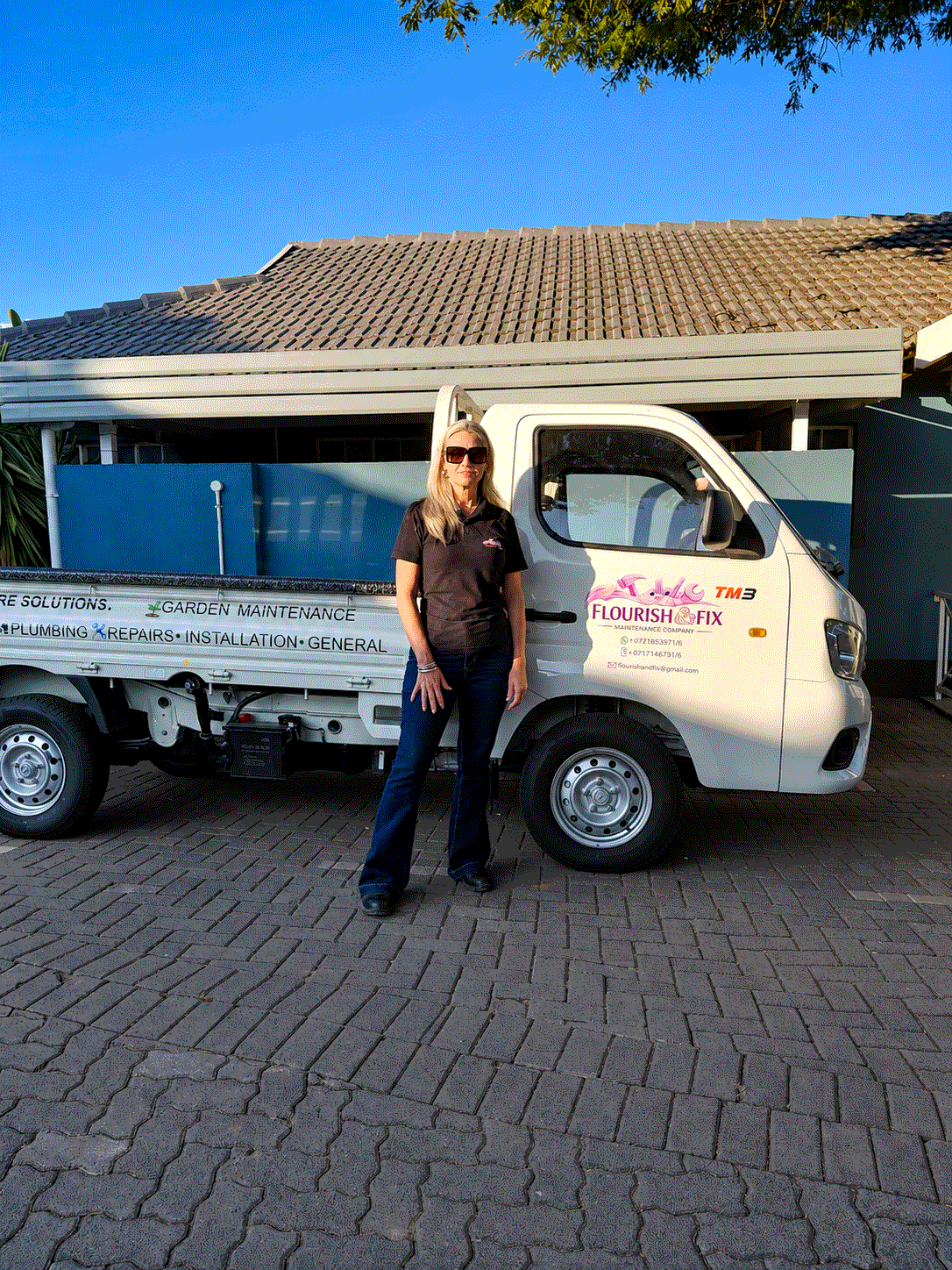 Flourish and Fix maintenance vehicle